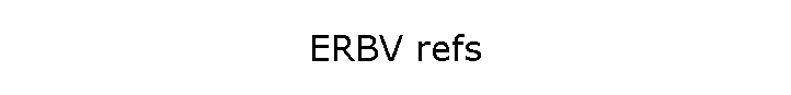 ERBV refs
