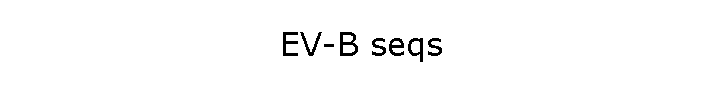 EV-B seqs