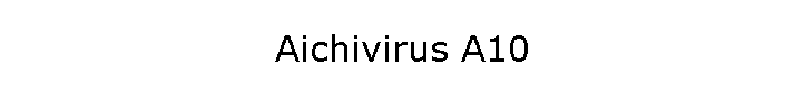 Aichivirus A10