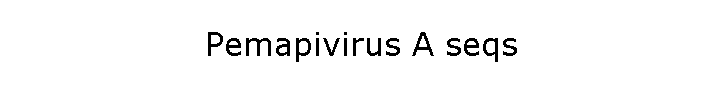 Pemapivirus A seqs