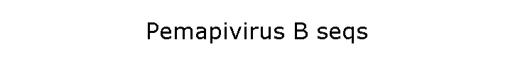 Pemapivirus B seqs