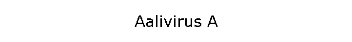 Aalivirus A