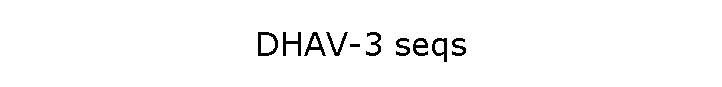 DHAV-3 seqs