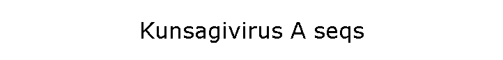 Kunsagivirus A seqs